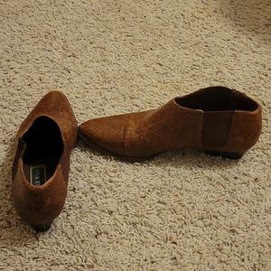 Cole Haan brown ankle boot